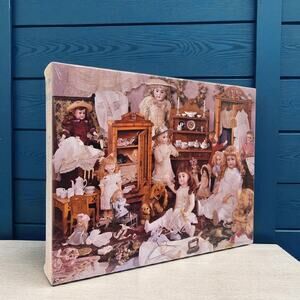 Sealed NEW Vintage Springbok 500 Piece Puzzle 1993 Hallmark Grandmother's Dolls